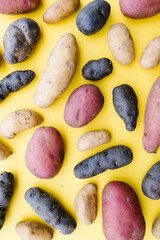 colored potatoes