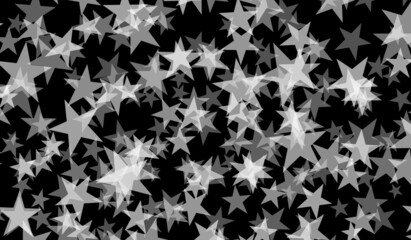 Star pattern black background