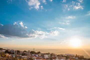 Fototapeta na wymiar Sunset São Thmé das Letras, Minas Gerais