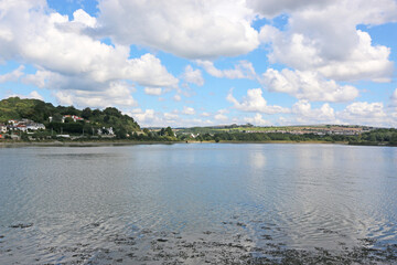 River Plym, Devon at low tide	