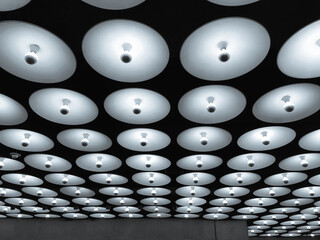 Rows of Ceiling Lights