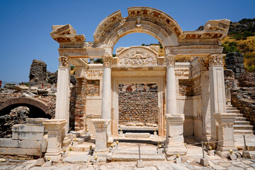 Ephesus Ancient Roman City in Selcuk, Izmir, Turkey