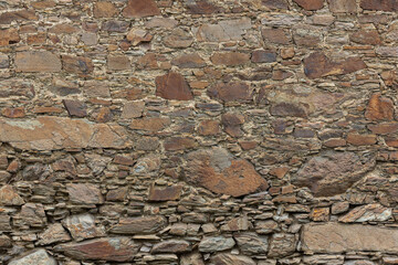 Textur alte Bruchsteinmauer