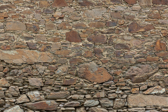 Textur alte Bruchsteinmauer