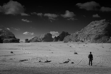 winter in the mountains