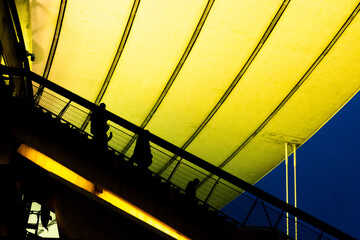 background of building