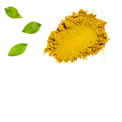 Organic curry yellow powder - Healthy food