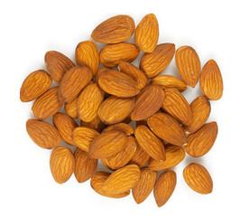 almond isolated on white background