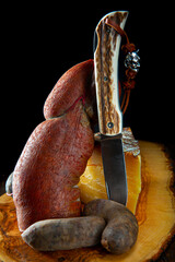 Sobrasada y butifarra butifarron embutidos de Mallorca