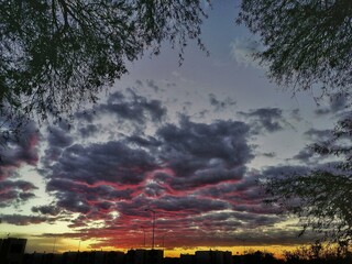 Atardecer magico