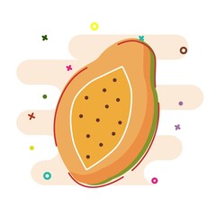 illustration of an apple