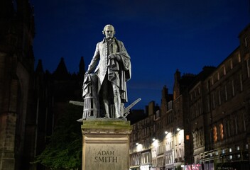 Fototapeta na wymiar Edinburgh Old Town Scotland