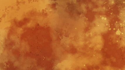 背景　茶とオレンジ