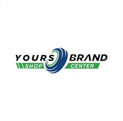 Vehicle Car Tire Logo design Template Vector Illustration. Wheels and tires icon. Tyre shop service and repair logo Badge Emblem Label