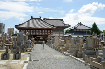 Fototapeta premium 四天王寺 元三大師堂 大阪市天王寺区