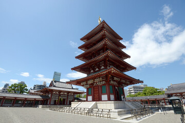 四天王寺　五重塔　大阪市天王寺区