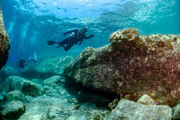 Diving in the Thailand ocean