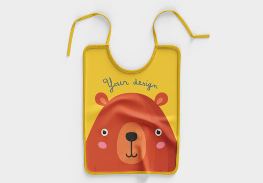 Baby Bib Mockup