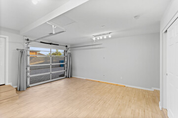 Interior home garage