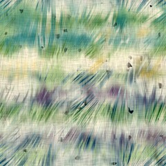 Seamless batik surface pattern swatch for print in cool pastel colors. High quality illustration. Tribal or hippie style design that resembles the traditional eastern batik fabric painting technique.