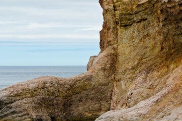 Cliff and shore of Newfoundland