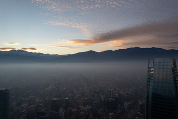 sunset over the city © Rodrigo
