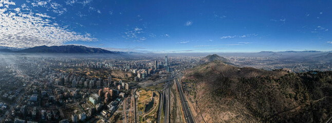 sunset over the mountains