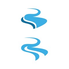 river icon vector illustration design
