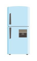 blue fridge icon