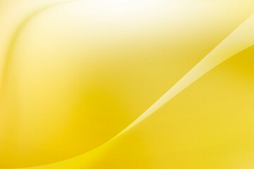 Yellow and gold curve wave pattern smooth gradient background image