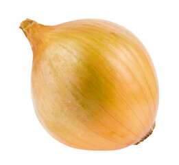 Onions isolated on a white background. Healthy food.
