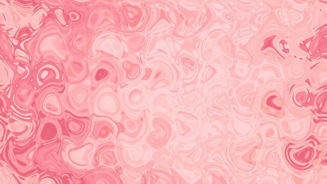 Abstract Pink Bubble Background. Image Of Beautiful Pink Wallpaper. Fantasy Artwork, Valentine Day, Love Concept.