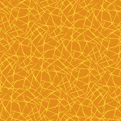 A yellow orange crackling seamless vector pattern