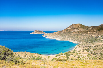 Fototapeta na wymiar Coast of the Aegean Sea. Datca peninsula, Turkey 