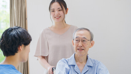 Fototapeta premium 介護・医療