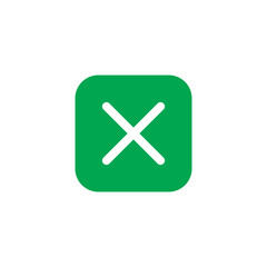 Obraz premium Green check mark icon. Vector check icon