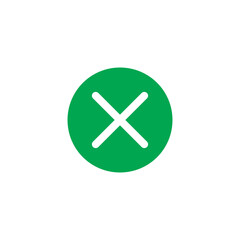 Green check mark icon. Vector check icon