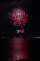 Fireworks Over the Beach