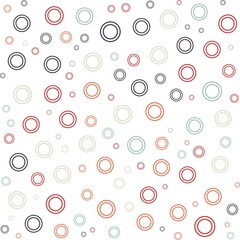 Colorful geometric circles background. Abstract pattern background. Shapes pattern. Colorful wrapping paper.