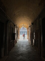 Fototapeta premium inside the tunnel Venice
