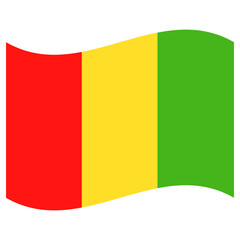 National flag of Guinea