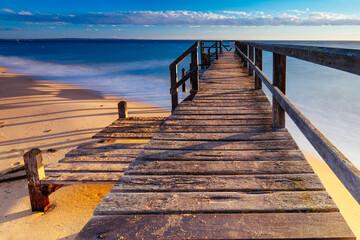 Point King Beach at Sunrise in Sorrento Australia