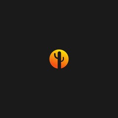 Cactus Logo, Cactus Vector, Cactus Icon, Simple vector	