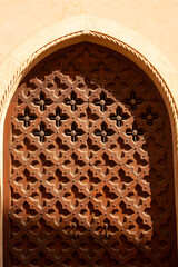 old metal front door of a house in Verona