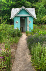 Cabane de jardin à Nancray, Doubs, France
