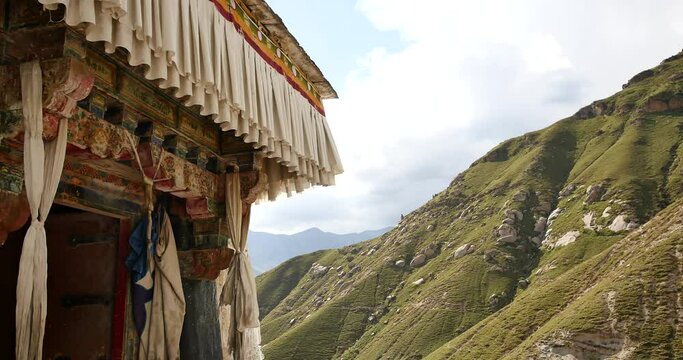 4k lhasa pabangka temple;Tibet.