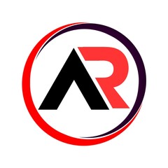AR monogram logo 