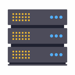 共用サーバのイラスト