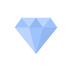 Minimal Diamond vector illustration
