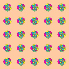 A unique abstract illustration. Original wallpapers. A screensaver mobile devices. A beautiful image will decorate design projects and ideas. A unique combination of lines, waves of curves, textures.